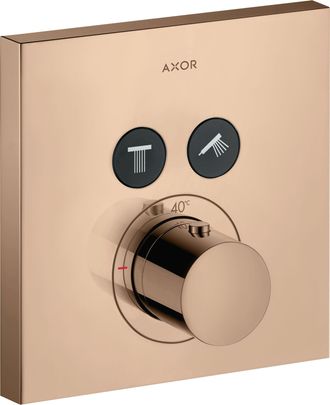 Axor Axor - Hansgrohe Starck Showerselect Termostato Cuadrado Empotrado