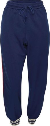 Gucci Web-stripe track pants - Blue