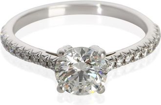 Tiffany & Co. Pre-Owned Tiffany & Co. 0.91 ct Round Brilliant Diamond Novo Engagement Ring