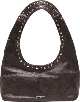 Gimaguas Franca Bag - Dames - Schoudertassen - Bruin - ONE Size - Katoen - Tassen