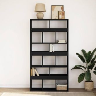 Berkfield Home Classic Bookcase Black 100x33x187.5 cm Engineered Wood