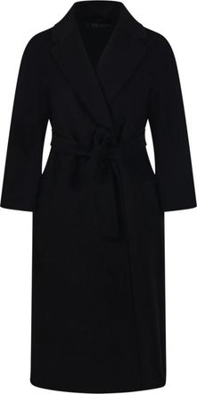 Max Mara Esturia Jas - Dames - Jas met riem - Zwart - XS - Jassen