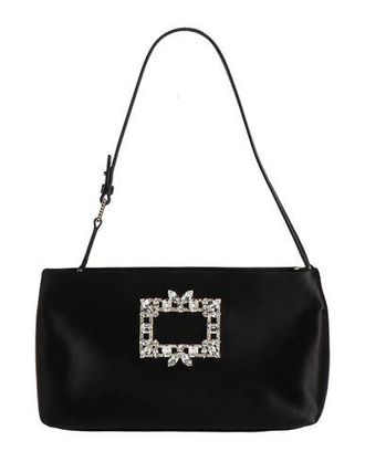 クラッチバッグ ROGER VIVIER VIV CHOC LEATHER CLUTCH Viv' Choc Bag in leather Off White Woman