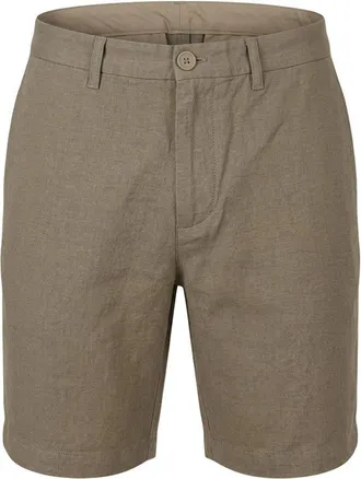 A|X Armani Exchange Cotton Linen Bermuda Shorts - Green