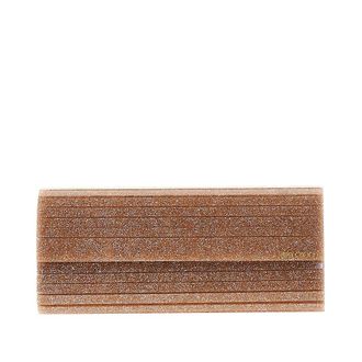 Jimmy Choo London Sweetie glittered clutch Woman One Size