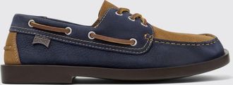 Camper Mocassino da barca Twins in nabuk
