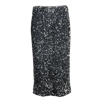 Vicolo Dames, Rokken, Grijs, Maat: XS Poliester