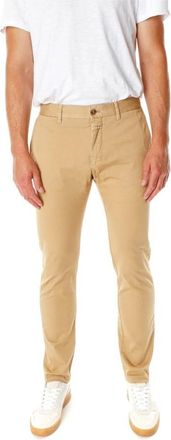 Closed Slim Fit Chino Broek - Heren - Chinos - Beige - W36 L34 - Katoen - Broeken
