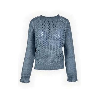 Dondup Donna, Maglie, Blu, M, new