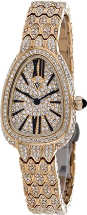 Christian Van Sant Womens Bella Rose Gold Dial Watch