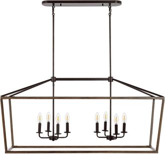 Jonathan Y Designs Jonathan Y Oriana 8 Light Led Pendant