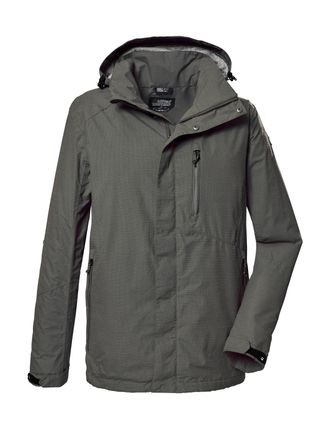 Killtec Outdoorjacke KILLTEC KOS 256 MN JCKT_CARLEB, Herren, Gr. XL, gr&uuml;n (olivgr&uuml;n), Obermaterial: 100% Polyester;Futter: 100% Polyester, Jacken Outdoorjacke