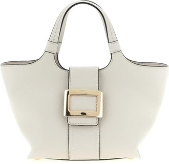 Roger Vivier Gray Calfskin Tote Womens Bag