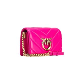 Pinko Pinko, Dames, Tassen, Roze, Maat: ONE Size Katoen