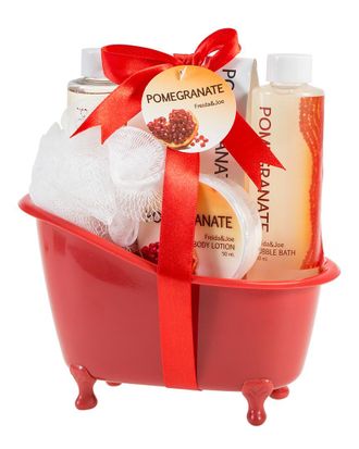 Freida & Joe Pomegranate Tub Bath Gift Set