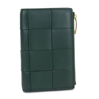 Bottega Veneta Green Leather Wallet (Bi-Fold) (Pre-Owned)