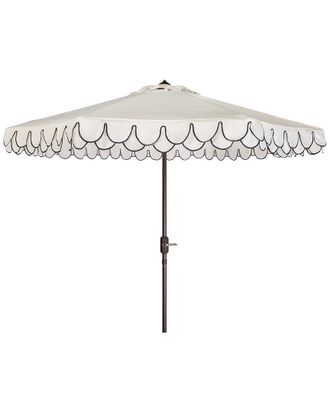 Safavieh Elegant Valance 9Ft Auto Tilt Umbrella