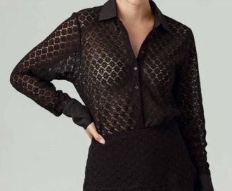 Sundays Reece Shirt In Black