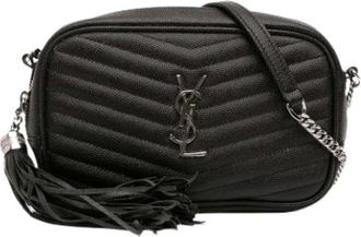 Saint Laurent Pre-owned Cross Body Bags, female, Black, Size: ONE SIZE Pre-owned The Lou Camera Bag