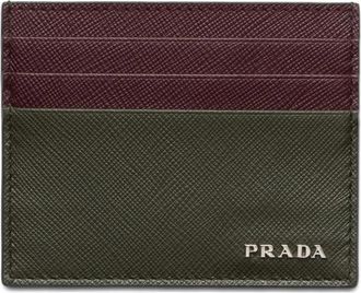 Prada Portacarte in pelle - Verde