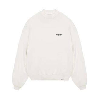Represent Represent, Hoodies & sweatvesten, Heren, Wit, XL, Katoen, Owners Club Sweater