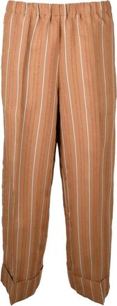 Collection Priv&eacute;e Comfort Fit Trousers - Brown