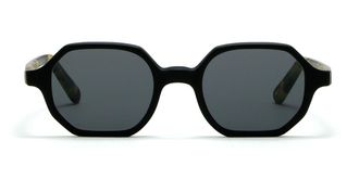 L.G.R Zanzibar 5441 Mens Sunglasses Black Size 46