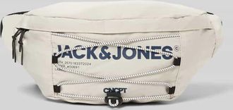 Jack & Jones Jack & Jones Bauchtasche mit Label-Print Modell JACZITRUS in Beige, Gr&ouml;&szlig;e 1