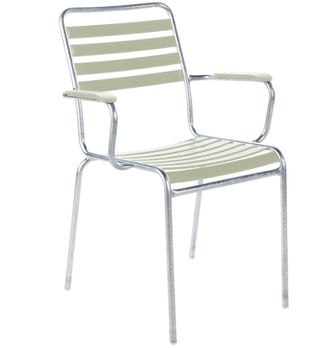 Schubiger M&ouml;bel L&auml;ttlistuhl Rigi mit Armlehnen