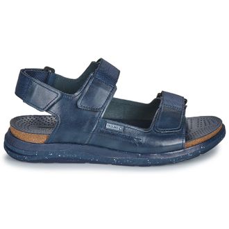 Pikolinos Nijar M0B Leather Textile Mens Slingbacks Sandals - Blue - Size:UK 10.5-11