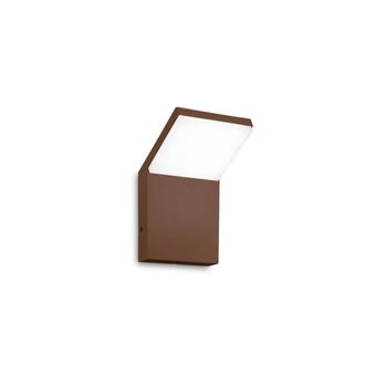 Netlighting Style Integrated LED Outdoor Modern Wall Lamp Coffee 1050Lm 3000K IP54 in Brown