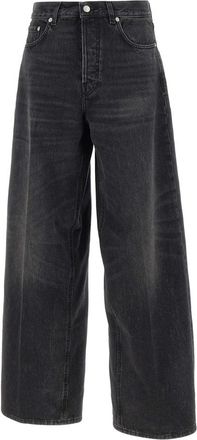 Haikure Bethany Denim - Dames - Loose Fit Jeans - Zwart - W28 - Denim - Jeans