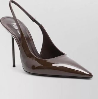 PARIS TEXAS patent leather slingback pumps