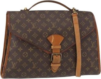 Louis Vuitton Pre-owned Shoulder Bags, female, Brown, Size: ONE SIZE Pre-owned Vintage Canvas Shoulder Bag