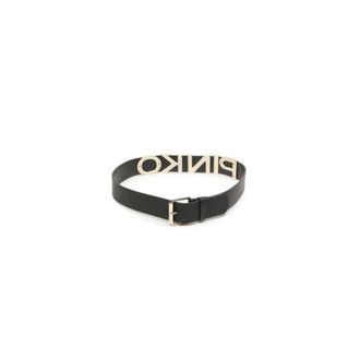 Pinko Belts, unisex, Black, Size: XS Love Letter H4 Belt