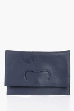 Maison Margiela Maxi TABI FLAT Clutch with Removable Shoulder Straps size One Size