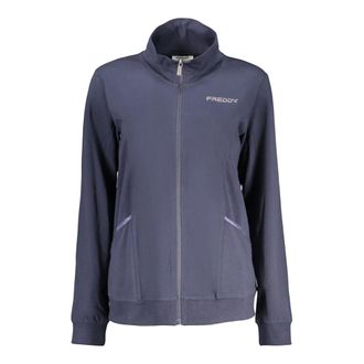 Freddy Zip-throughs, female, Blue, Size: S Long-sleeved Sweatshirt