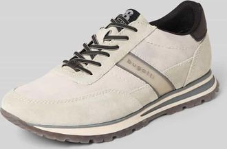 Bugatti Sneaker mit Label-Detail Modell Philip in Hellgrau, Gr&ouml;&szlig;e 40