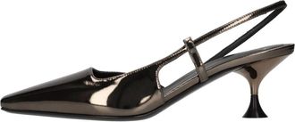 3Juin Kira 055 Slingback Pomp - Dames - Pumps - Bruin - 37 EU - Leer - Schoenen