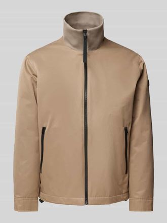 Marc O'Polo Regular Fit Blouson mit Rei&szlig;verschlusstaschen in Beige, Gr&ouml;&szlig;e M