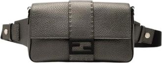 Fendi Pre-owned Belt Bags, female, Gray, Size: ONE SIZE Pre-owned The Baguette