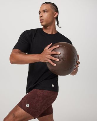 Vuori Clothing Kore Shorts Lined 7 | Dark Burnt Sienna Earth | XS, Size Extra Small