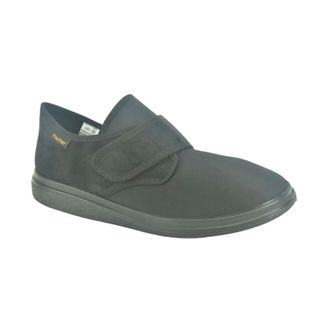 Fischer Zwart Stof Klittenband Breed - Heren - Schoenen - Zwart - Maat: 45 EU