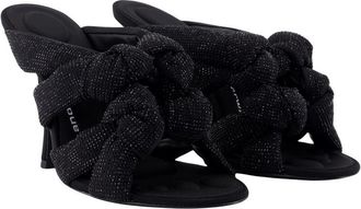 Alexander Wang Womens Delvy Heels Black Nylon