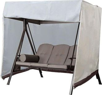 OEM Funda Para Columpio De 2 Plazas (160 X 120 X 170 Cm), Impermeable, 210d, Protecci&oacute;n Uv, Funda De Jard&iacute;n Para Columpio De Exterior
