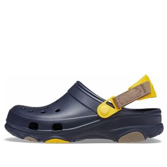 Crocs Classic All Terrain Clog Navy Yellow 206340-4LH