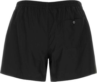 Dolce & Gabbana Cotton Poplin Bermuda Shorts - Black