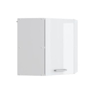 Vicco Mobile angolare da cucina R-Line, Bianco lucido, 57 cm, Vicco