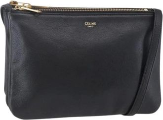 Celine Pre-owned Cross Body Bags, female, Black, Size: ONE SIZE Pre-owned Vintage Cross Body Bag
