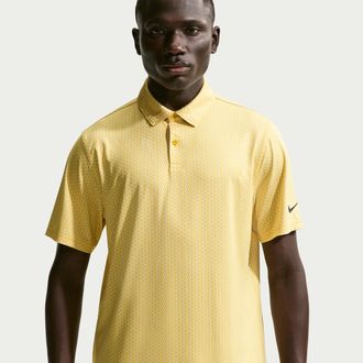 Nike Mens Velocity Dri-FIT Golf Polo in Yellow | IO1276-389